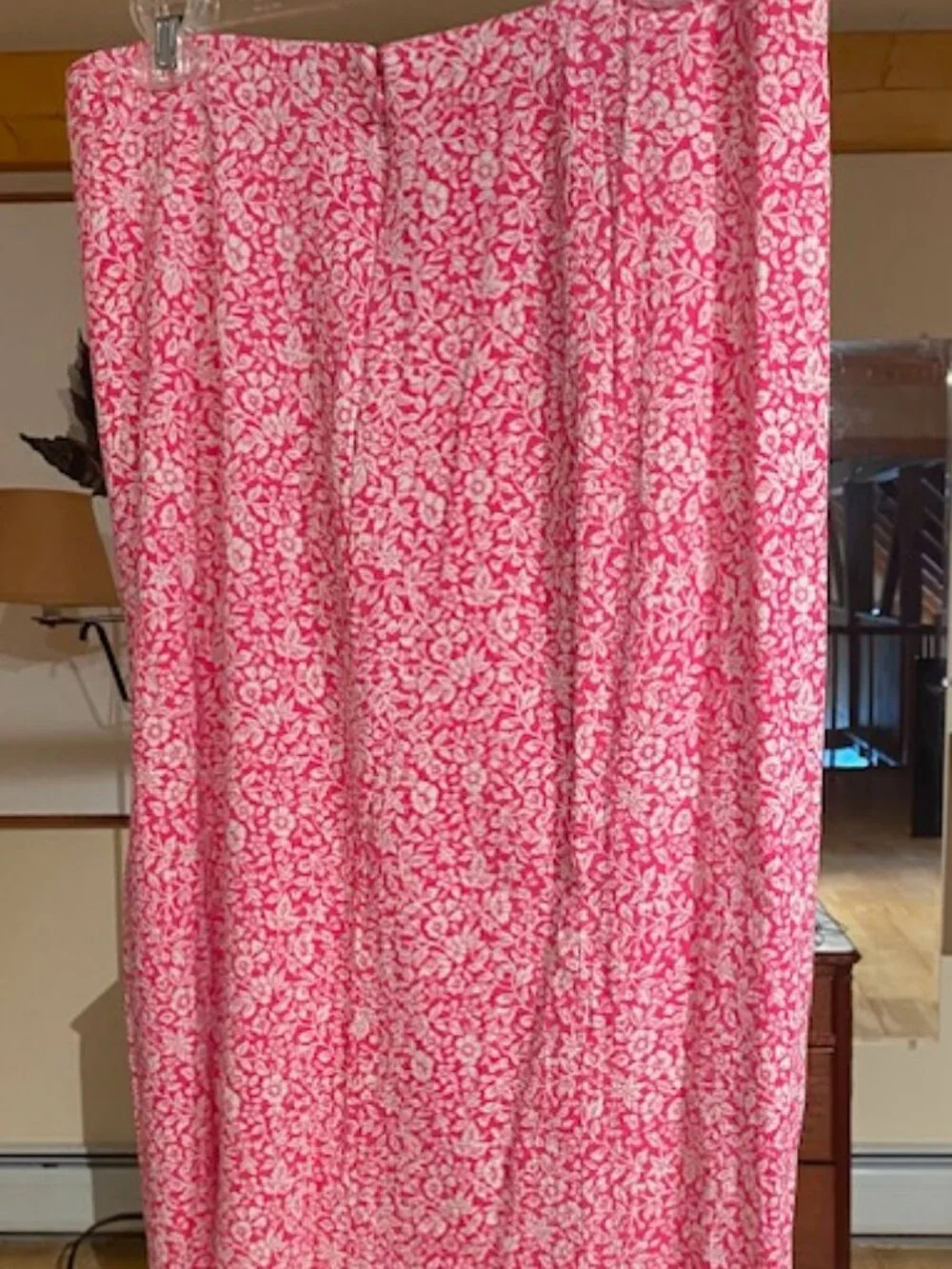 Anthropologie Womens Skirt SZ 14 Pretty in Pink, Viscose,Fully Fashioned, Clean